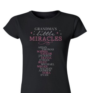Personalized Little Miracles T-Shirt